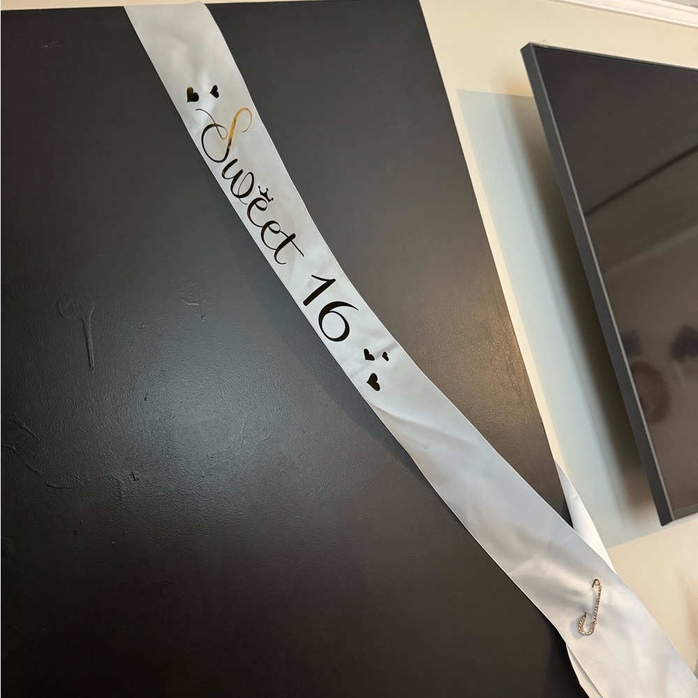 Sweet 16 Birthday Sash